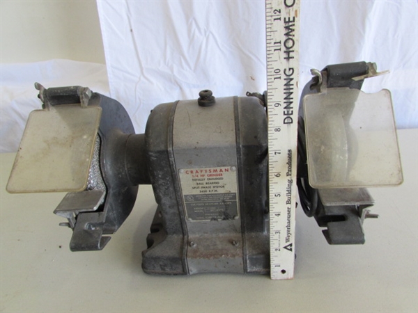 CRAFTSMAN 1/4 HP BENCH GRINDER