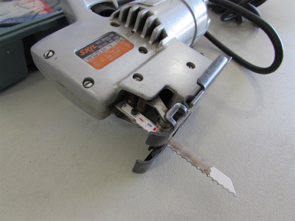 SKIL JIG SAW & CRAFTSMAN 3/8 DRILL - ELECTRIC