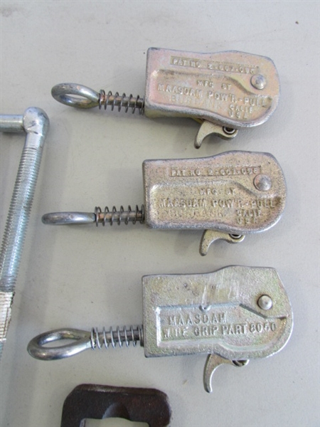 GATE BOLTS, T-POST PULLER & FENCE WIRE TIGHTENERS