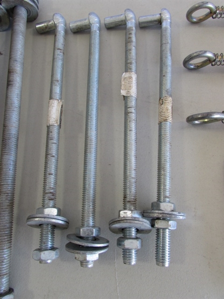 GATE BOLTS, T-POST PULLER & FENCE WIRE TIGHTENERS