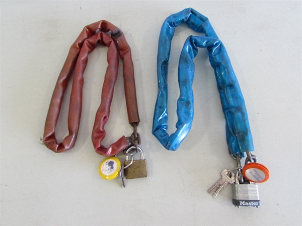 ASSORTED LOCKS & KEYS