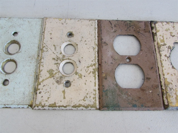 VINTAGE SWITCH PLATES & DRAWER PULLS