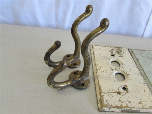 VINTAGE SWITCH PLATES & DRAWER PULLS
