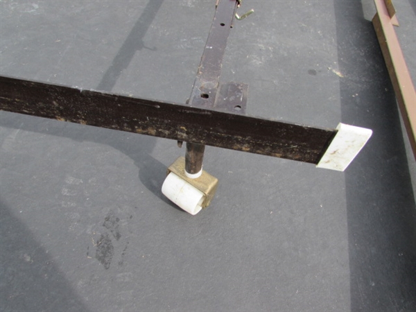 3 ADJUSTABLE METAL BED FRAMES