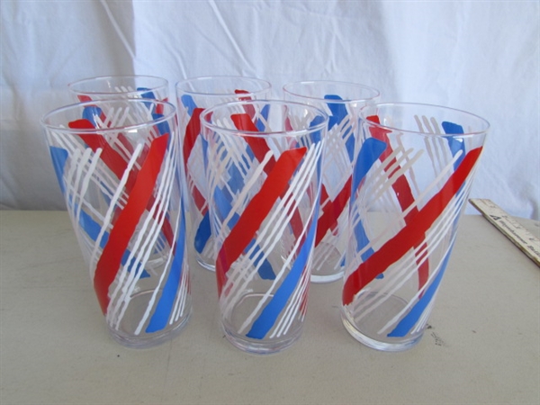 CORELLE DINNERWARE & COMPANION DRINKING GLASSES