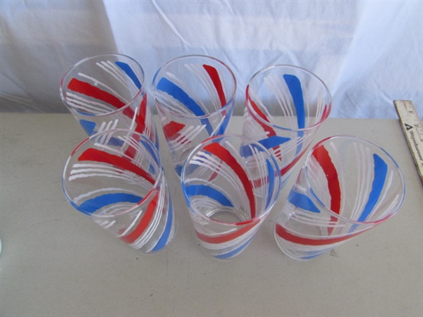 CORELLE DINNERWARE & COMPANION DRINKING GLASSES