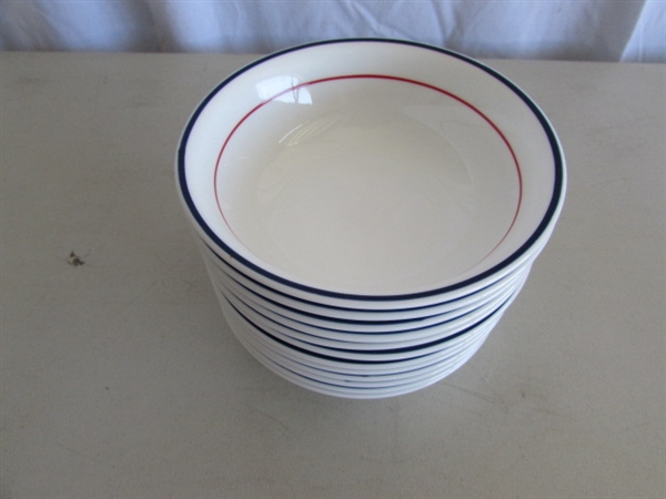 CORELLE DINNERWARE & COMPANION DRINKING GLASSES