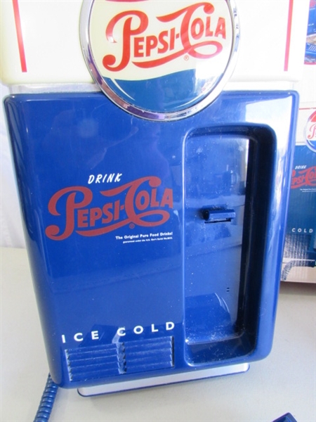 PEPSI-COLA TELEPHONE & RADIO W/ORIGINAL BOXES