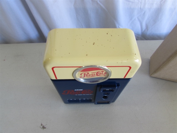 PEPSI-COLA TELEPHONE & RADIO W/ORIGINAL BOXES