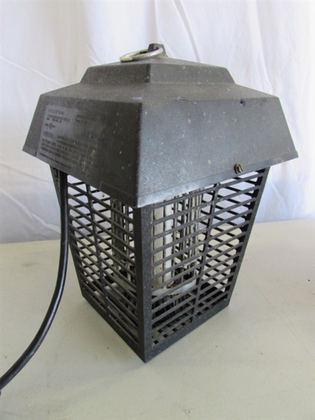 GAS & BATTERY POWERED LANTERNS, FIRST AID KIT & ELECTRIC BUG LIGHT