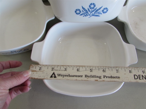 CORNING WARE CORNFLOWER BLUE BAKING DISHES