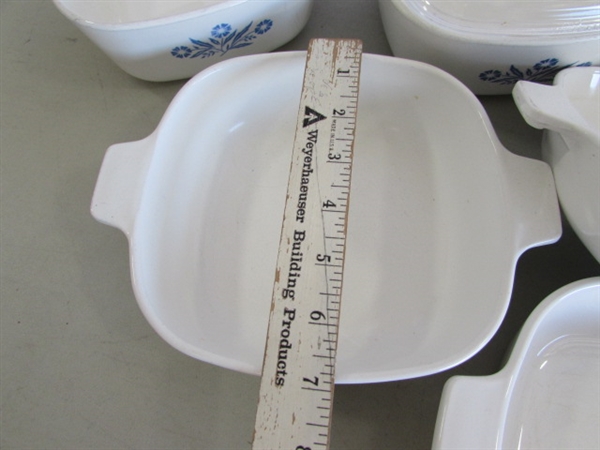 CORNING WARE CORNFLOWER BLUE BAKING DISHES