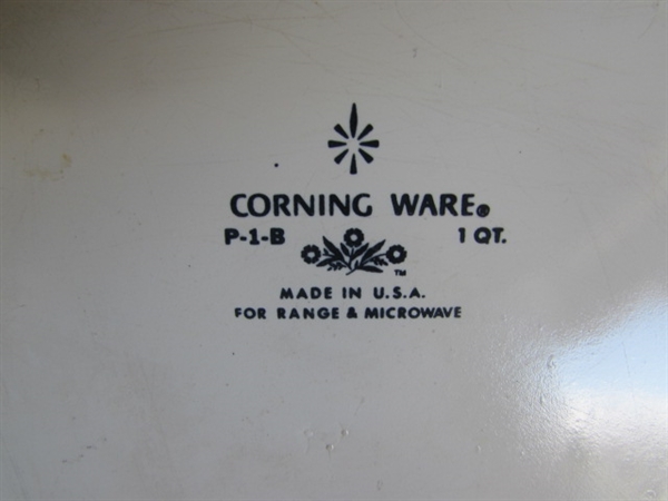 CORNING WARE CORNFLOWER BLUE BAKING DISHES