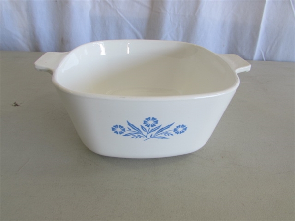CORNING WARE CORNFLOWER BLUE BAKING DISHES
