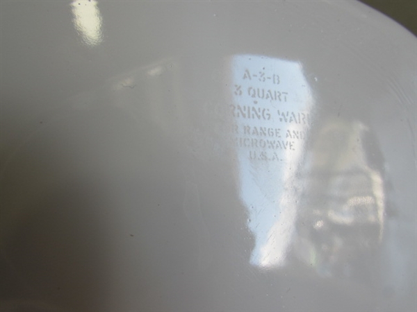 LARGE CORNING WARE CORNFLOWER BLUE BAKING DISHES