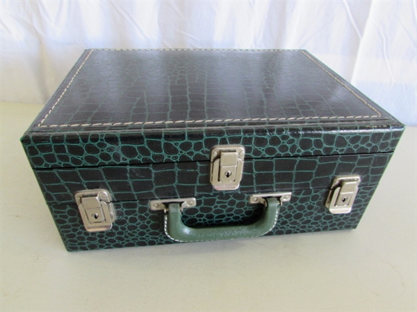 SUITCASE STYLE SEWING BASKET
