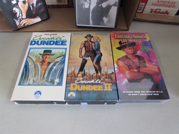 LARGE COLLECTION OF 100+ VHS MOVIES