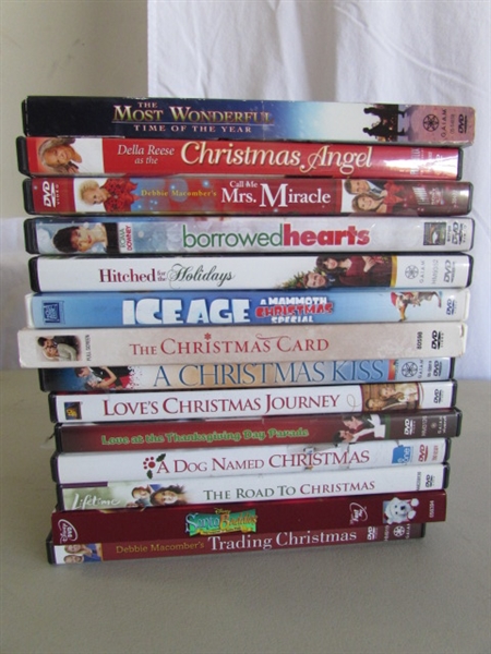 DVD MOVIE COLLECTION & MAGNAVOX DVD PLAYER W/REMOTE