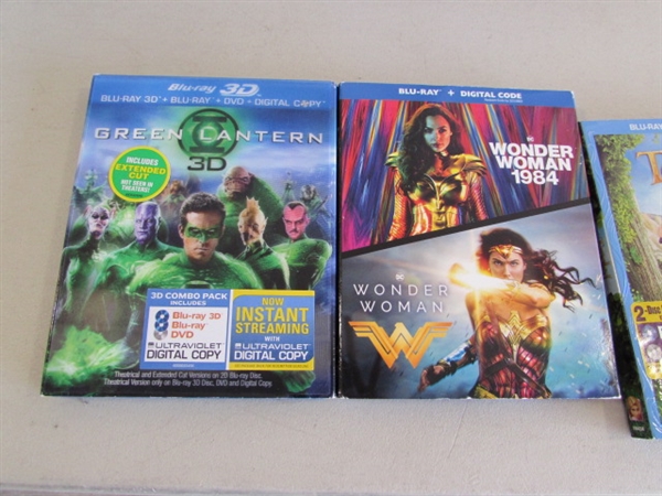 PORTABLE DVD PLAYER & DVD MOVIE COLLECTION & CD/DVD ORGANIZERS
