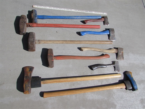 AXES, MAULS & SLEDGEHAMMERS
