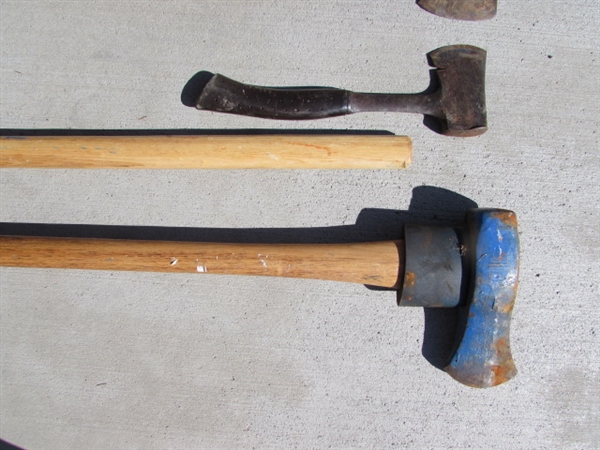 AXES, MAULS & SLEDGEHAMMERS