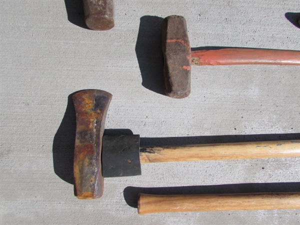 AXES, MAULS & SLEDGEHAMMERS