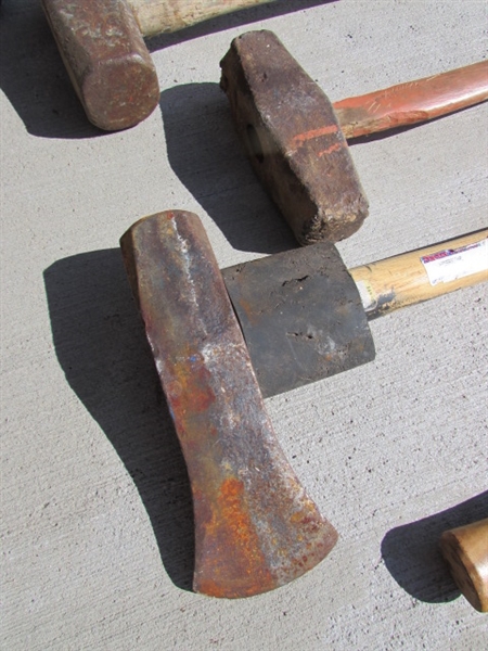 AXES, MAULS & SLEDGEHAMMERS