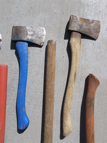 AXES, MAULS & SLEDGEHAMMERS