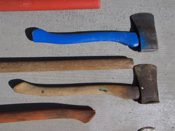 AXES, MAULS & SLEDGEHAMMERS