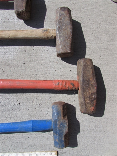 AXES, MAULS & SLEDGEHAMMERS