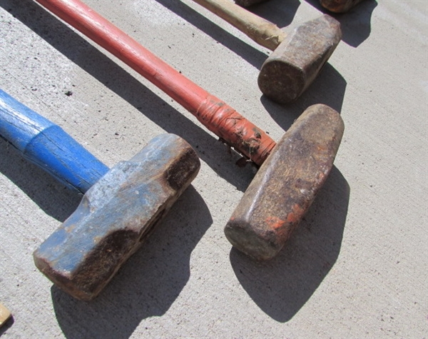 AXES, MAULS & SLEDGEHAMMERS