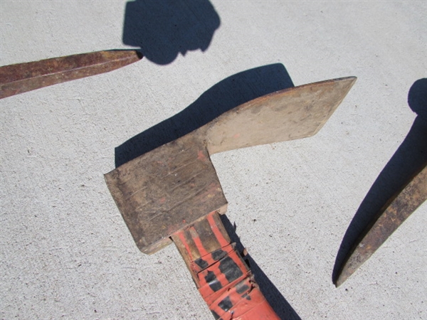 ASSORTED PICKS & PICK AXES
