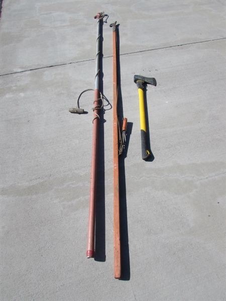 PRUNING SAW POLES & AXE