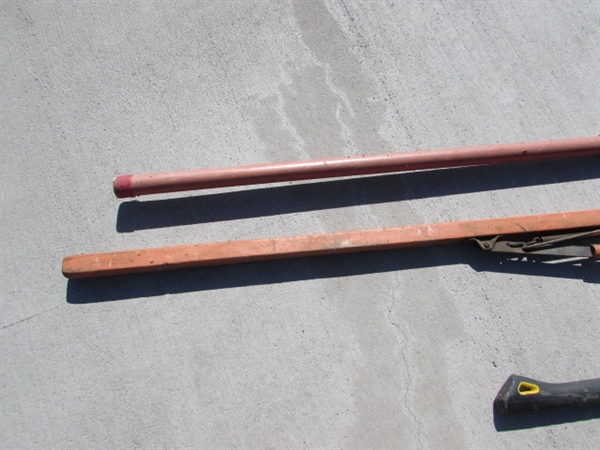 PRUNING SAW POLES & AXE