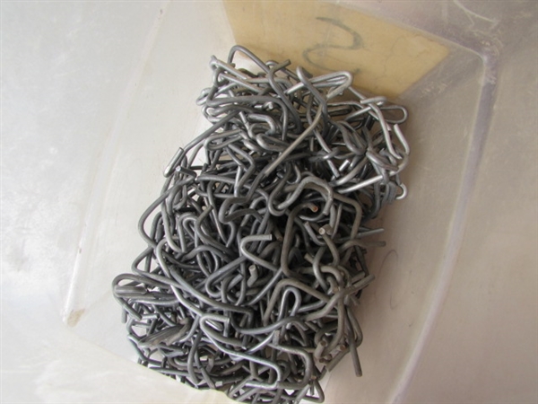 SMALL & MEDIUM FENCING WIRE CLIPS