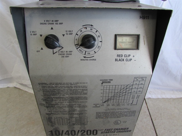 SCHUMACHER BATTERY CHARGER SE-4020