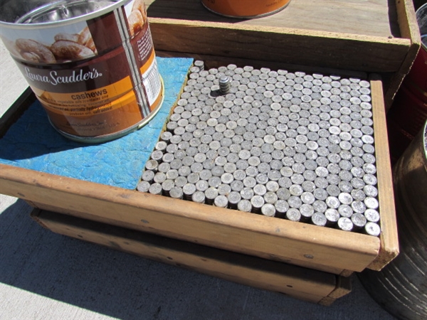 CAST BULLETS FOR RELOADING, WOODEN SORTING TRAYS &TUMBLING MEDIA