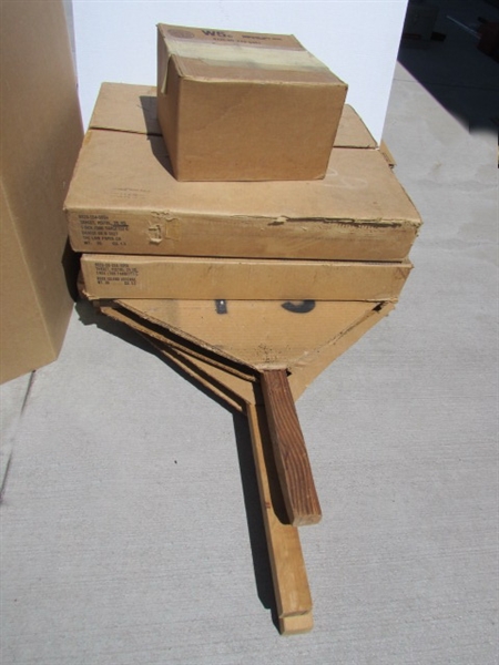 ASSORTED TARGETS & BACKER BOARDS FOR THE TARGETS LOT#2