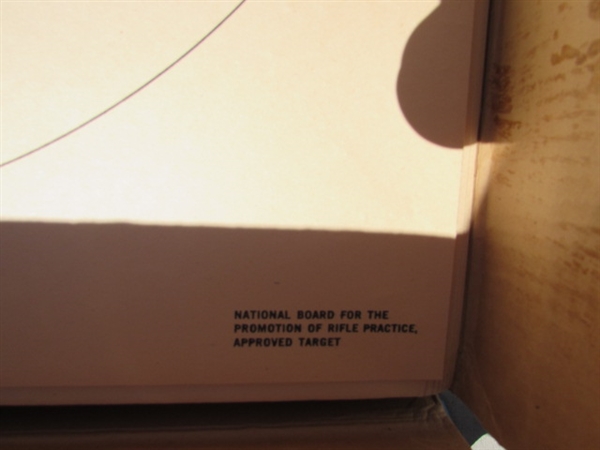 ASSORTED TARGETS & BACKER BOARDS FOR THE TARGETS LOT#2