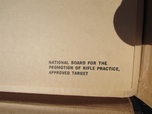 ASSORTED TARGETS & BACKER BOARDS FOR THE TARGETS LOT#2