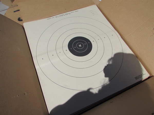ASSORTED TARGETS & BACKER BOARDS FOR THE TARGETS LOT#2