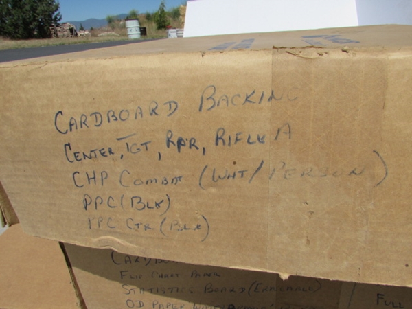 2 BOXES OF ASSORTED SHOOTING TARGETS