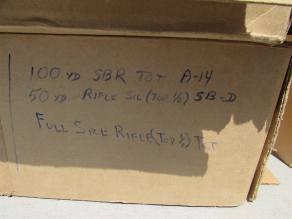 2 BOXES OF ASSORTED SHOOTING TARGETS