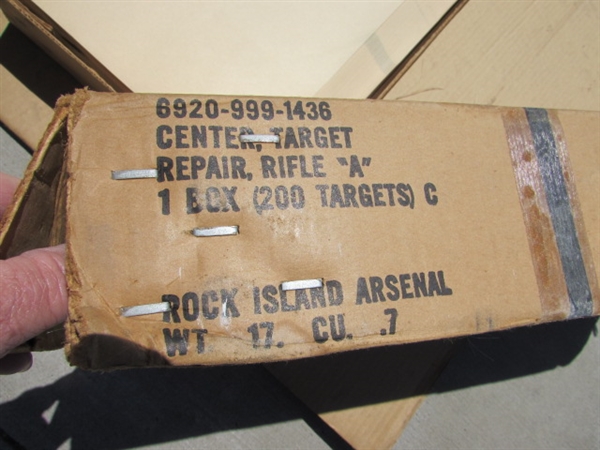 ASSORTED SHOOTING TARGETS