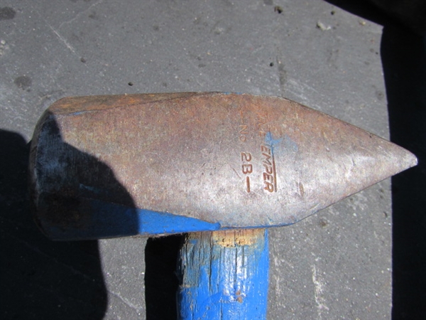 PIPE VISE, SLEDGE HAMMERS & MORE