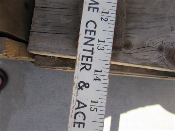 3 VINTAGE WOODEN AMMO CRATES/BOXES WITH ASST HARDWARE, PARTS & MORE
