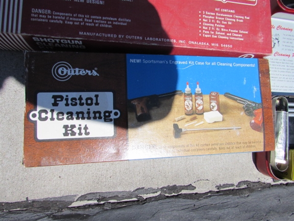 PISTOL & RIFLE CLEANING KITS