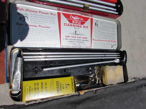 PISTOL & RIFLE CLEANING KITS