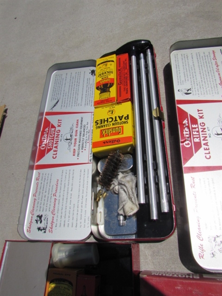 PISTOL & RIFLE CLEANING KITS