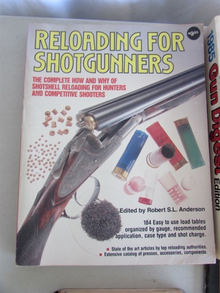 VINTAGE SHOOTERS BIBLE, RELOADING MANUALS & MORE